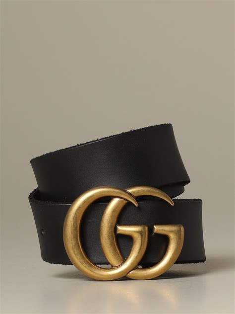 cintura gucci nera donna senza logo sulla fibia|Cintura Gucci .